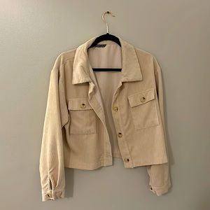 Tan Jacket, Size Large